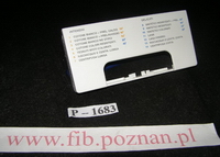 PŁYTA CZOŁOWA ZASOBNIKA